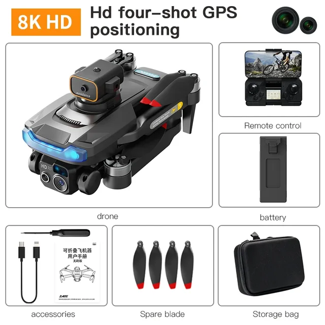 Dron P15 PRO con doble cámara